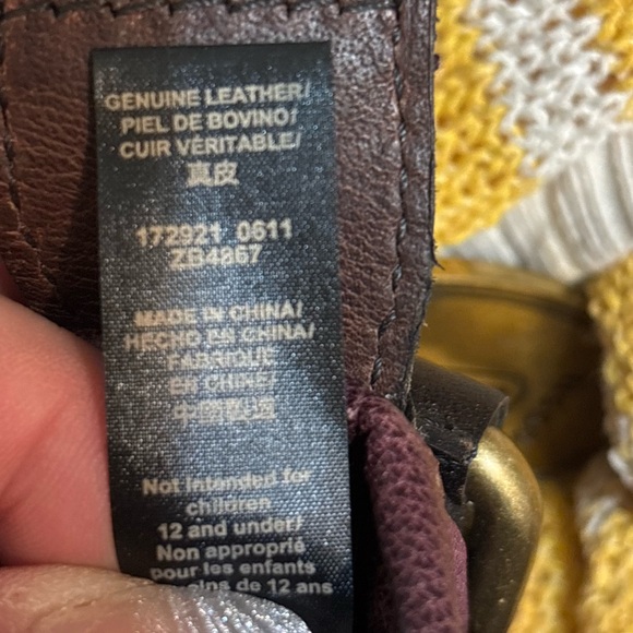 FOSSIL VINTAGE Leather Mini Adjustable Crossbody Bag - Picture 15 of 16